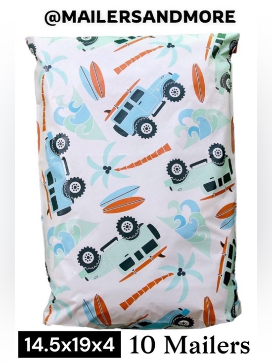 Other - 10 Vehicle and Surfboard Mailers Flat Bottom Holds Shoe Boxes 14.5x19x4